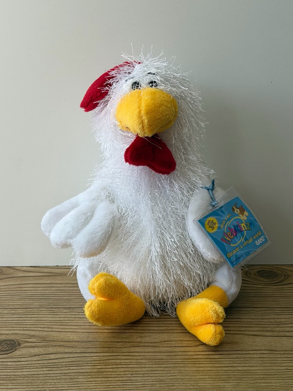 Webkinz Ganz Chicken HM205 Plush With Code